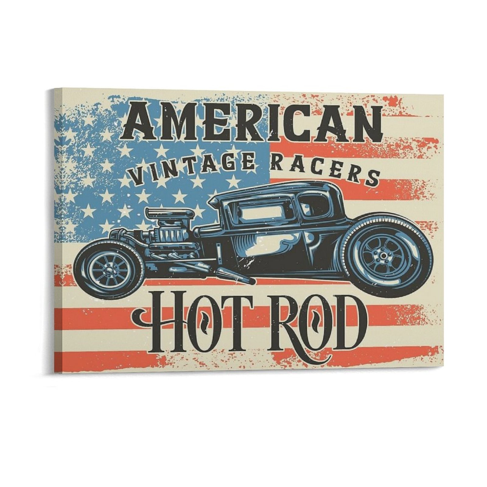 Home Cinema Design - Pintura en lienzo de Hot Rod
