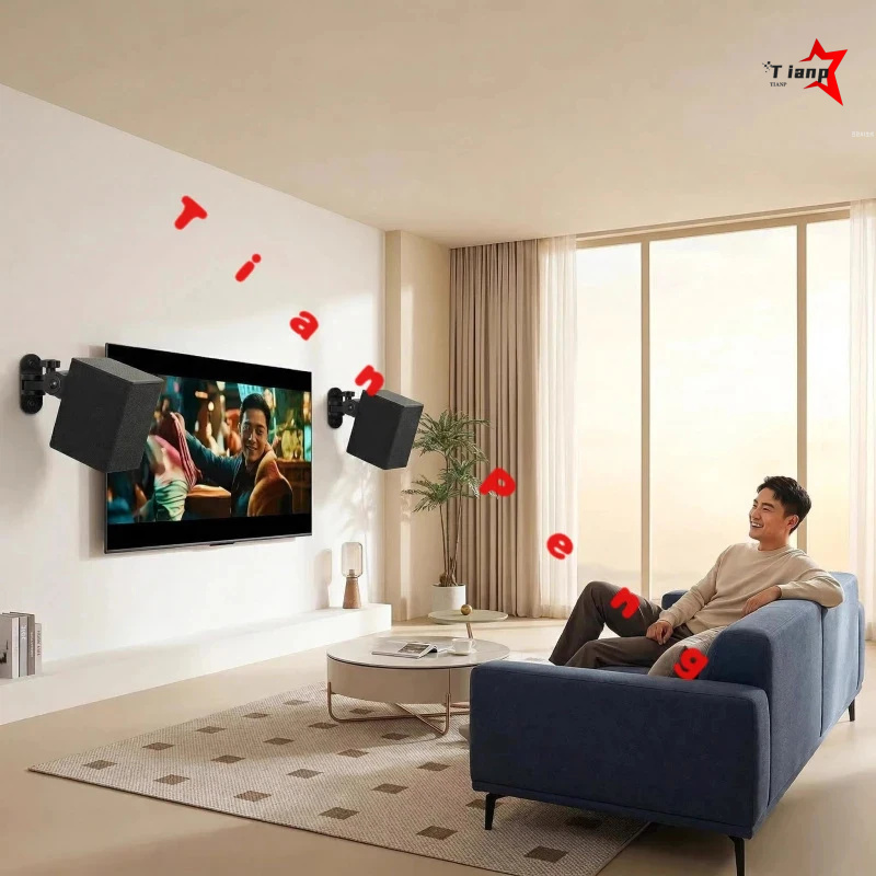 Home Cinema Samsung - Soporte de pared metálico minimalista para