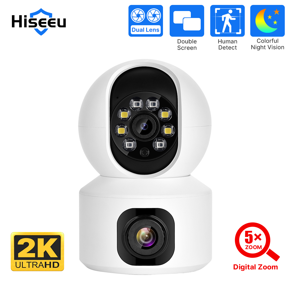 Cámara IP PTZ Hiseeu 2K 4MP, C - Home Cinema Sony reseña y precio