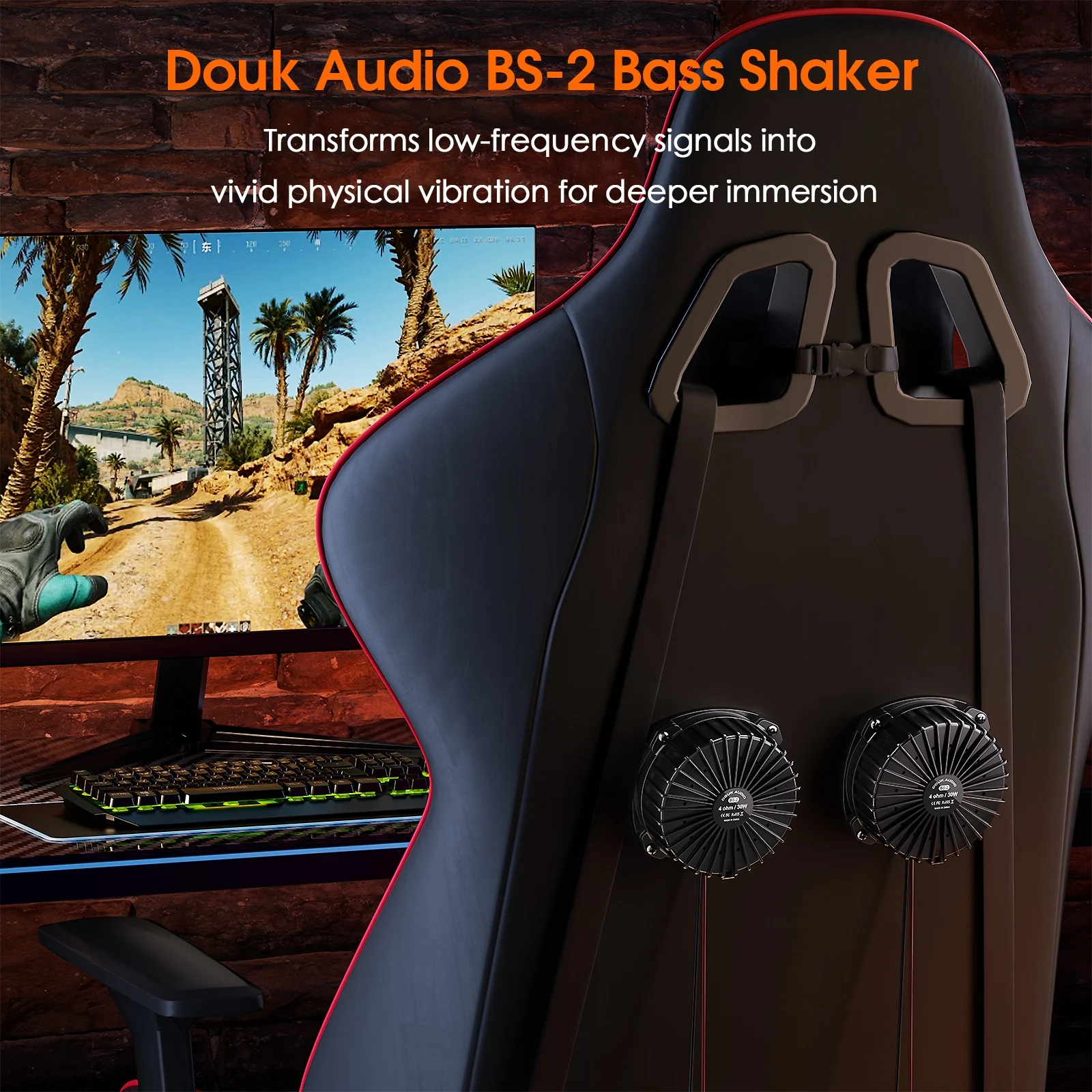Douk Audio BS-2 30W 4Ω Vibrado - Home Cinema Theatre reseña y precio
