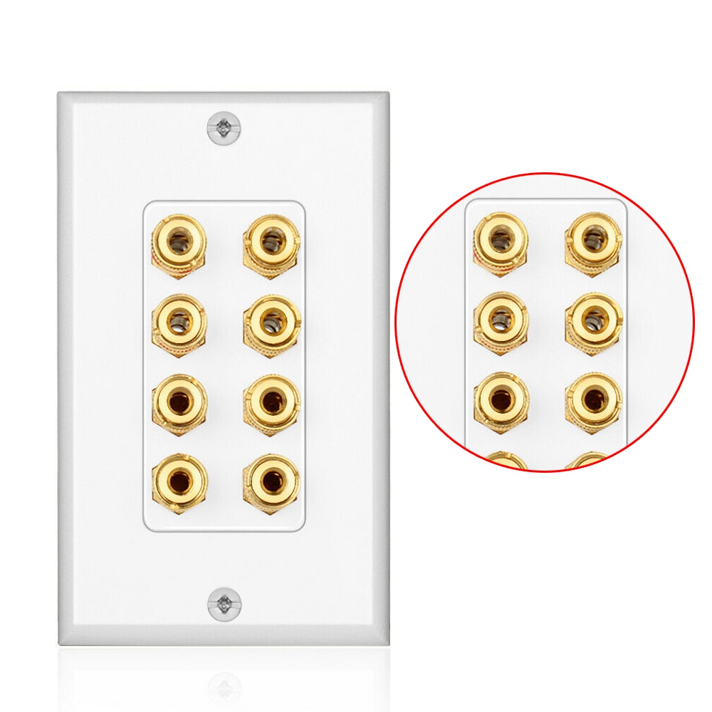 Placa de pared para altavoz A6 - Home Cinema Theatre reseña y precio