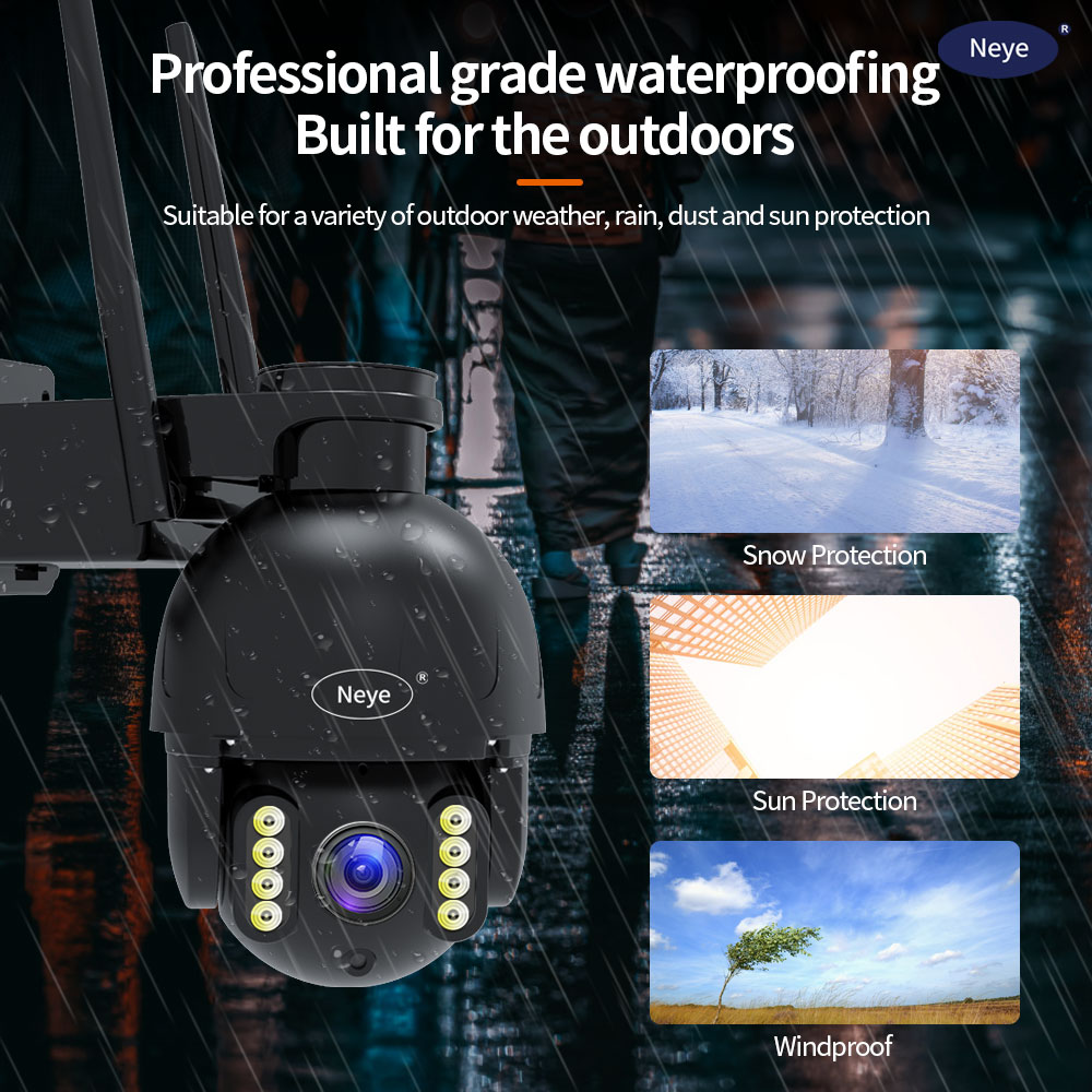 Neye SP100 PTZ WiFi cámara 8MP - Home Cinema Sony reseña y precio