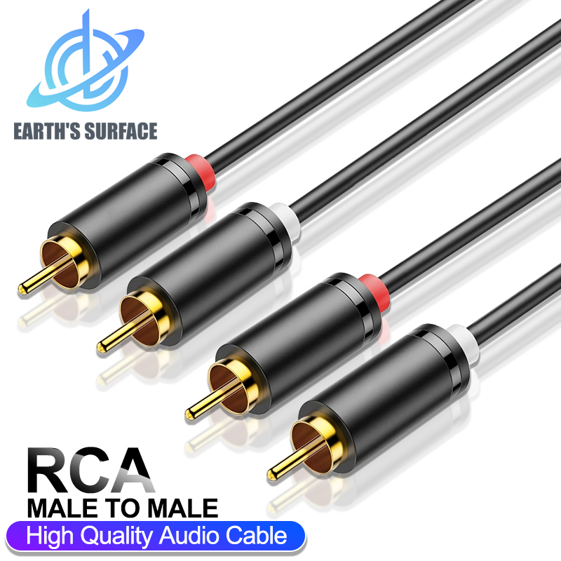 Cable RCA estéreo HIFI, Cable  - Home Cinema Solution reseña y precio