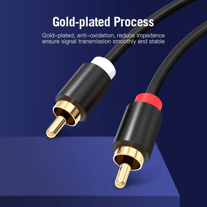 Cable RCA estéreo HIFI, Cable  - Home Cinema Solution reseña y precio