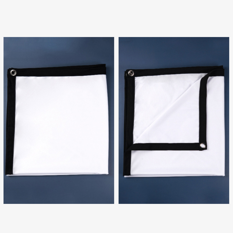 Pantalla de proyección portáti - Home Cinema Projector Screen reseña y precio