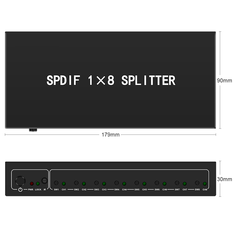 Divisor de Audio óptico, divis - Home Cinema Solution reseña y precio