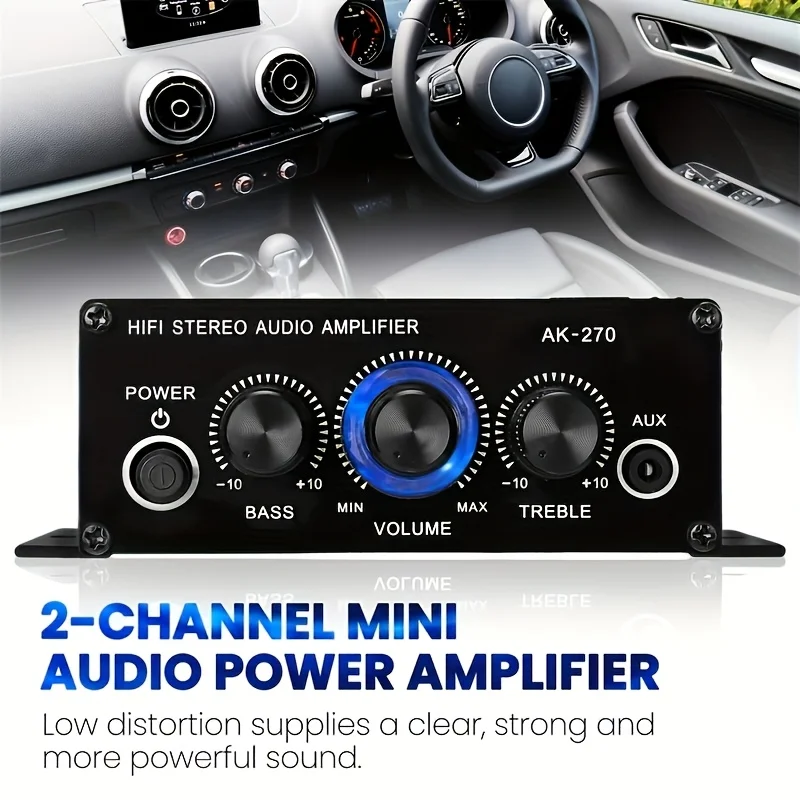 Mini Amplificador de Potencia  - Home Cinema Solution reseña y precio