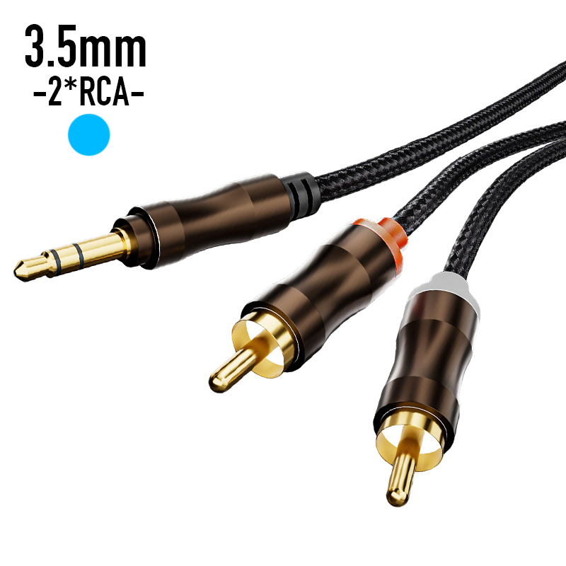 Cable de audio auxiliar RCA a  - Home Cinema Solution reseña y precio