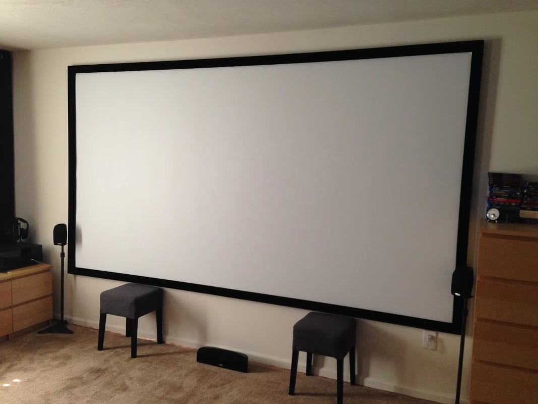 Pantalla de Proyección Plana F - Home Cinema Projector Screen reseña y precio
