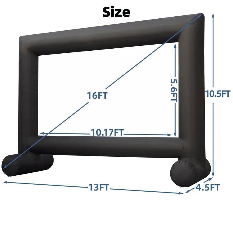 Pantalla de proyector gigante  - Home Cinema Projector Screen reseña y precio